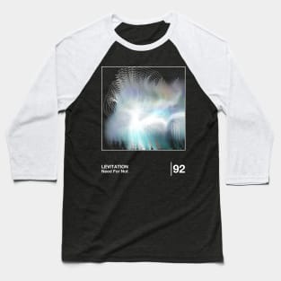 Levitation / Minimalist Style Graphic Design Baseball T-Shirt